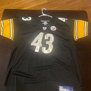 Troy Polamalu Authentic Stitched Game Jersey